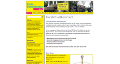 Desktop Screenshot of fdp-hoevelhof.de